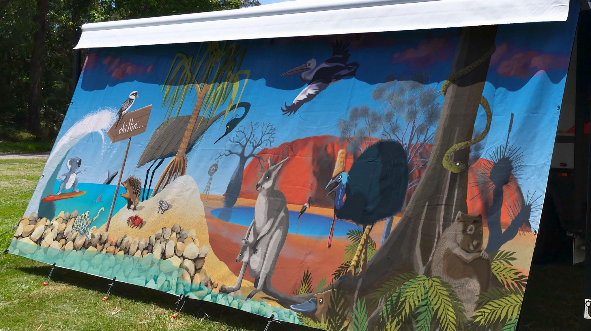 Create Your Cool Oasis: A Guide to Caravan Awning Shade Walls