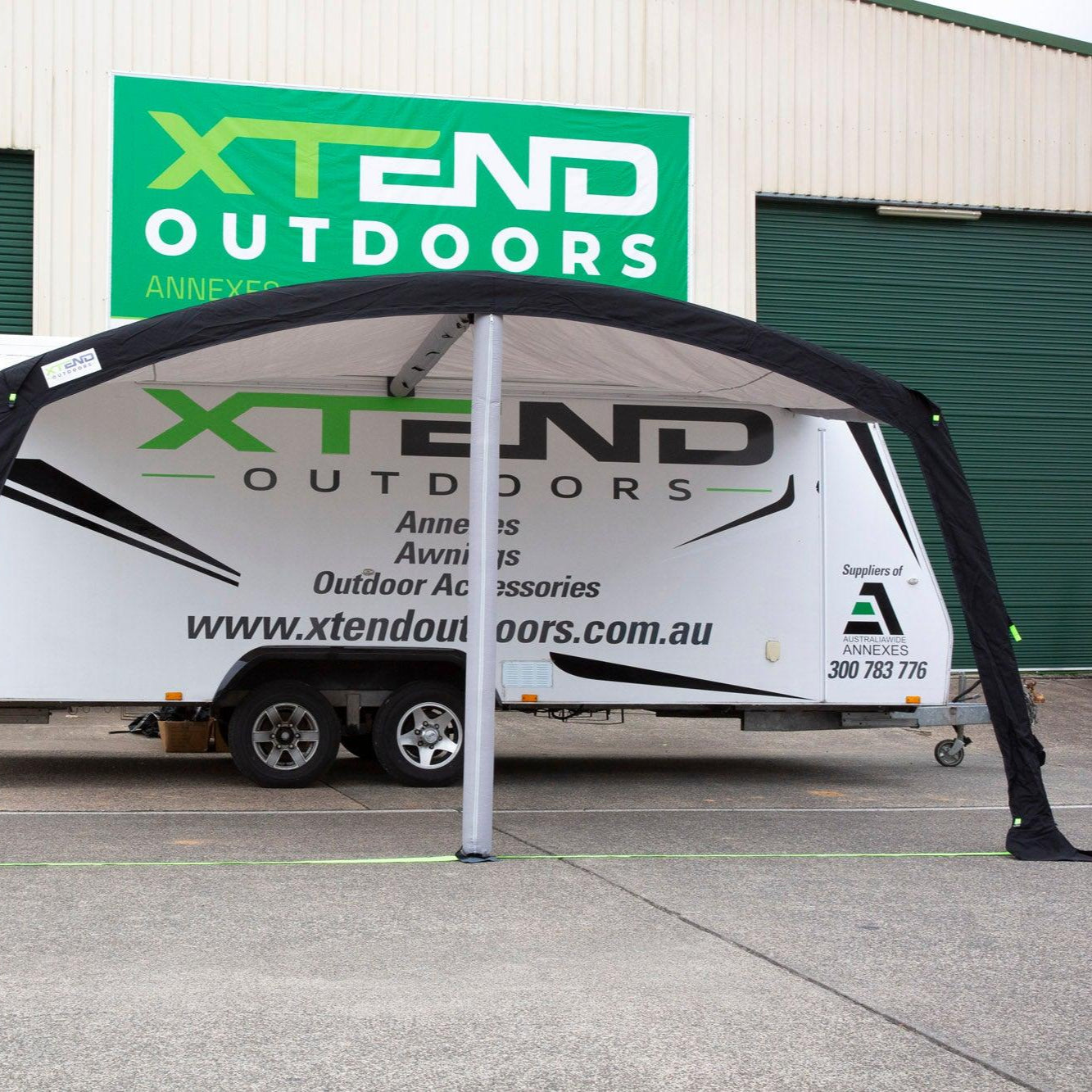 Inflatable Slide in Awning - Xtend Outdoors