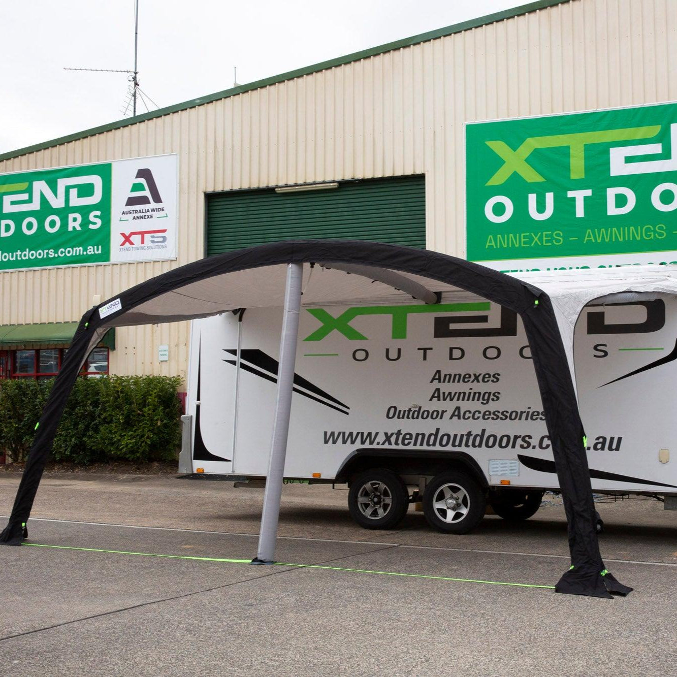 Inflatable Slide in Awning - Xtend Outdoors