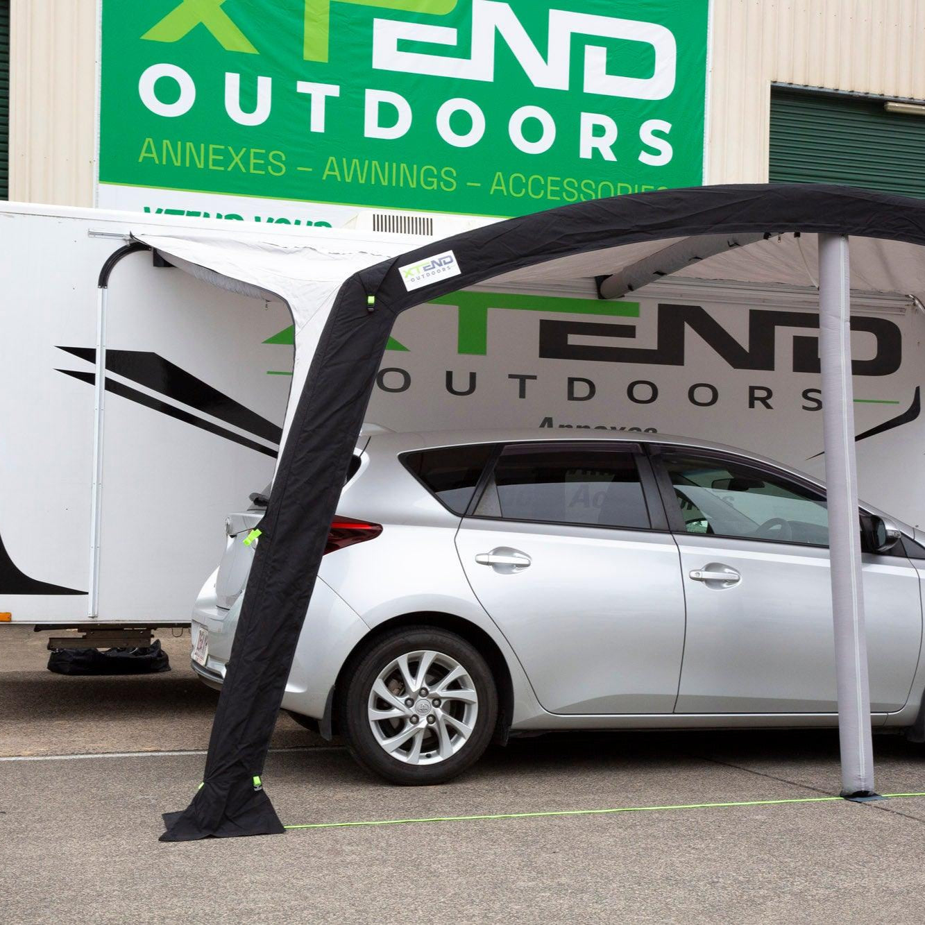 Inflatable Slide in Awning - Xtend Outdoors