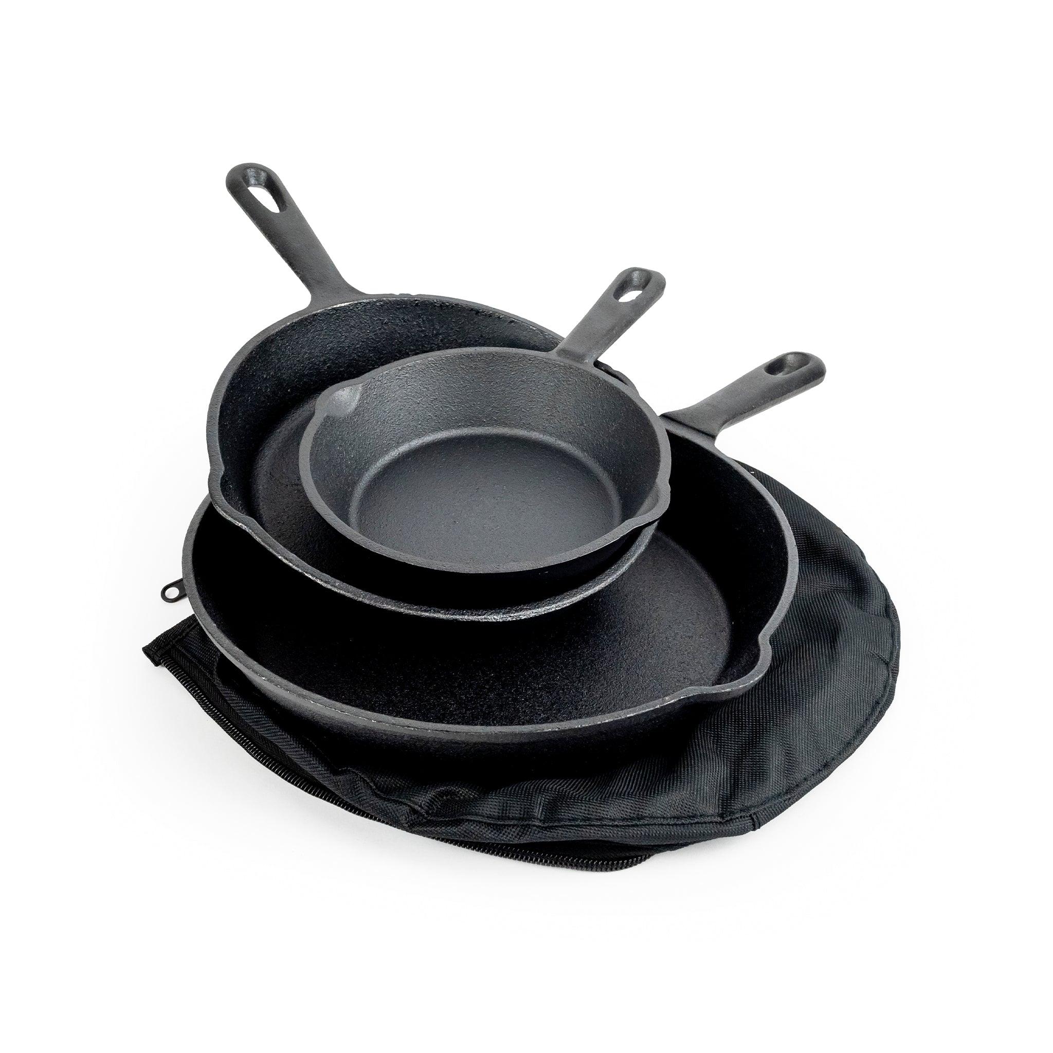 Cast Iron Cookware Crate Set - 10 Piece - Aussie Traveller
