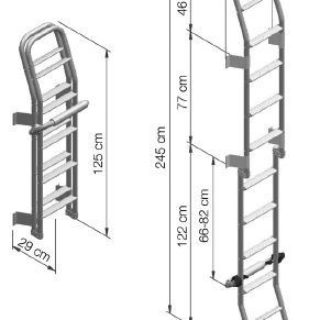 Thule 10 Step Double Ladder - Aussie Traveller