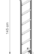 Thule 6 Step Single Ladder - Aussie Traveller