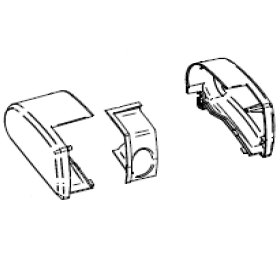 Thule LH & RH End Caps suit 6200