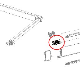 Thule Left Connection Support Arm suit 5200