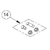 Thule Rivet Repair Kit Single V2001