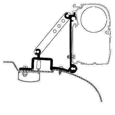 Thule Ducato Jumper Boxer Bracket - Aussie Traveller