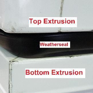 PopTop Extrusion Weatherseal