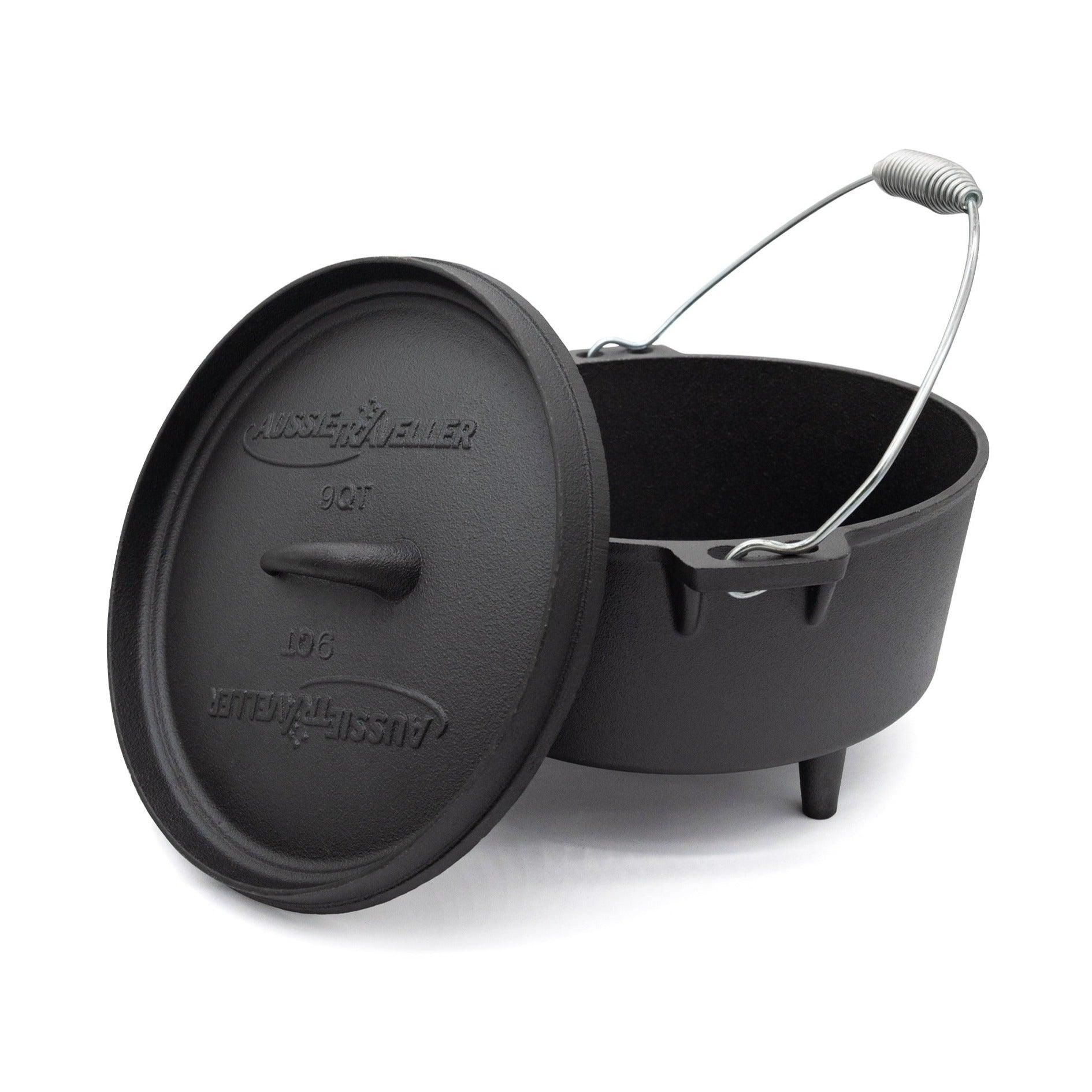 Cast Iron Cookware Crate Set - 10 Piece - Aussie Traveller