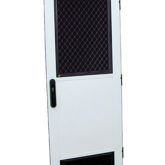 Caravan Door Flat Acrylic Window - Right Hand Hinged - Aussie Traveller