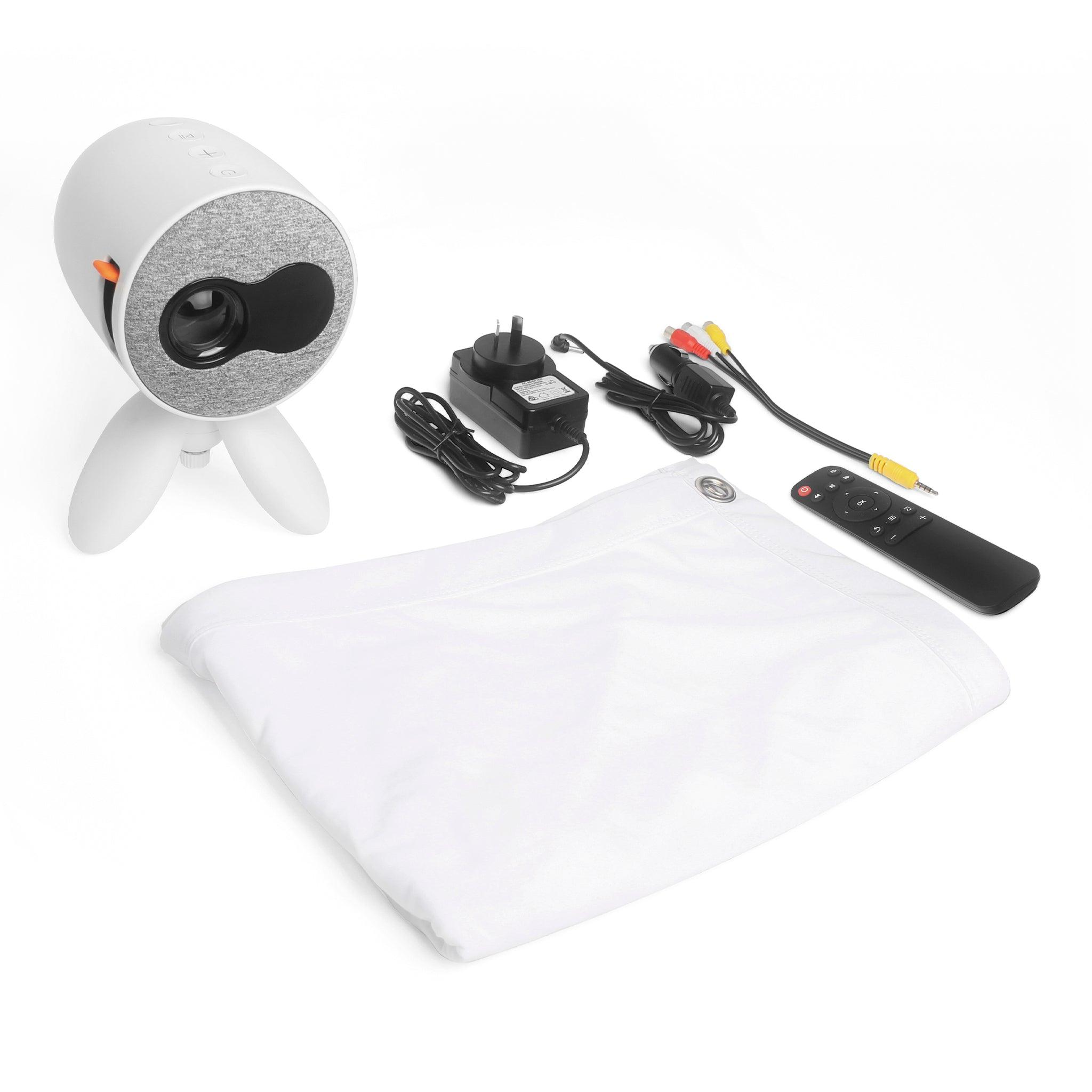 Mini Outdoor HD LED Projector & Screen - Aussie Traveller
