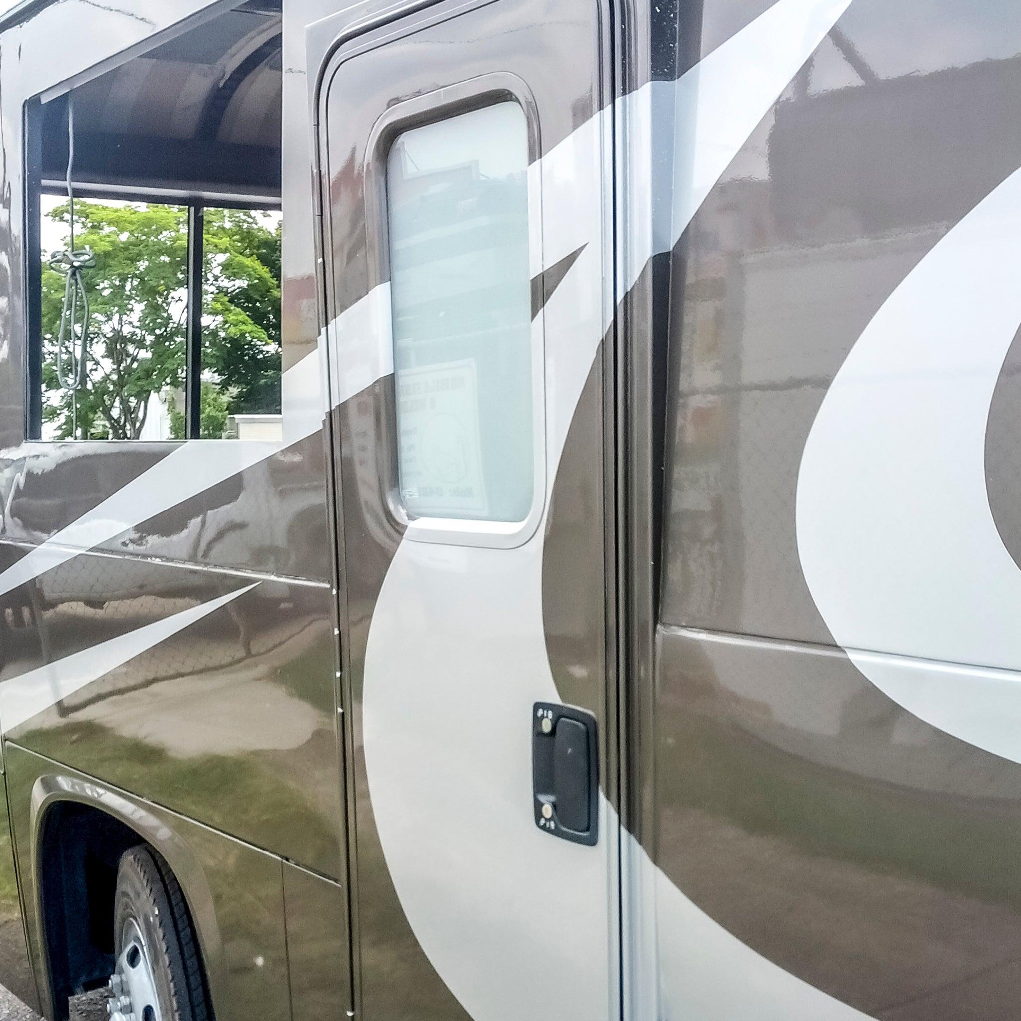 Motorhome Door - Aussie Traveller