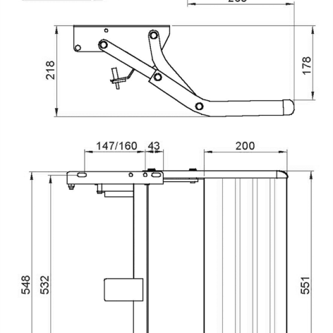 Omnistep dimensions