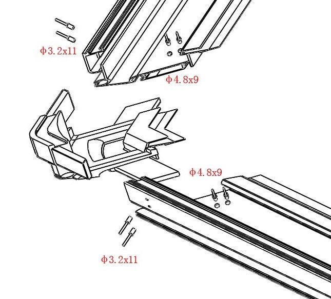 Pop Top Roof Surround Top Corners - Aussie Traveller