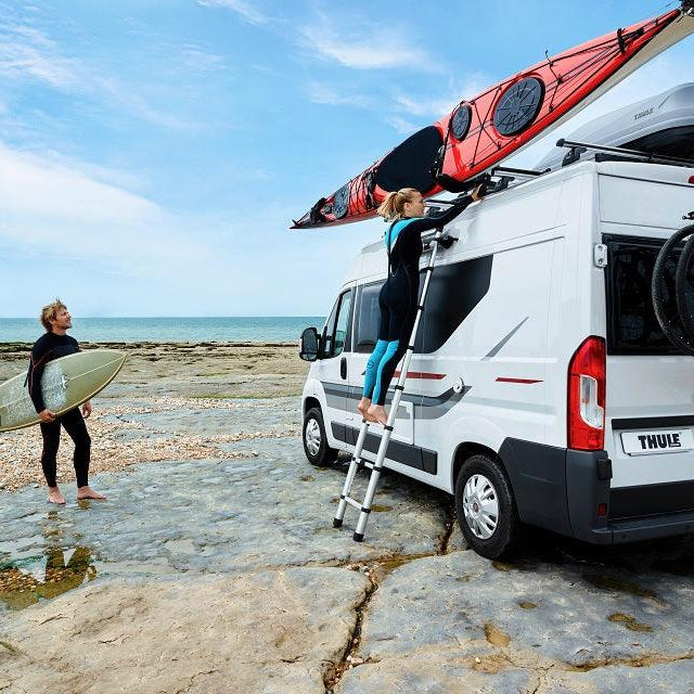 Thule Van Ladder 9 step telescopic