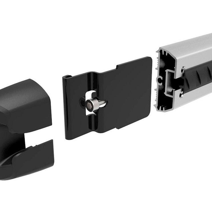 Thule Elite Van XT Bike Carrier Black rail profile