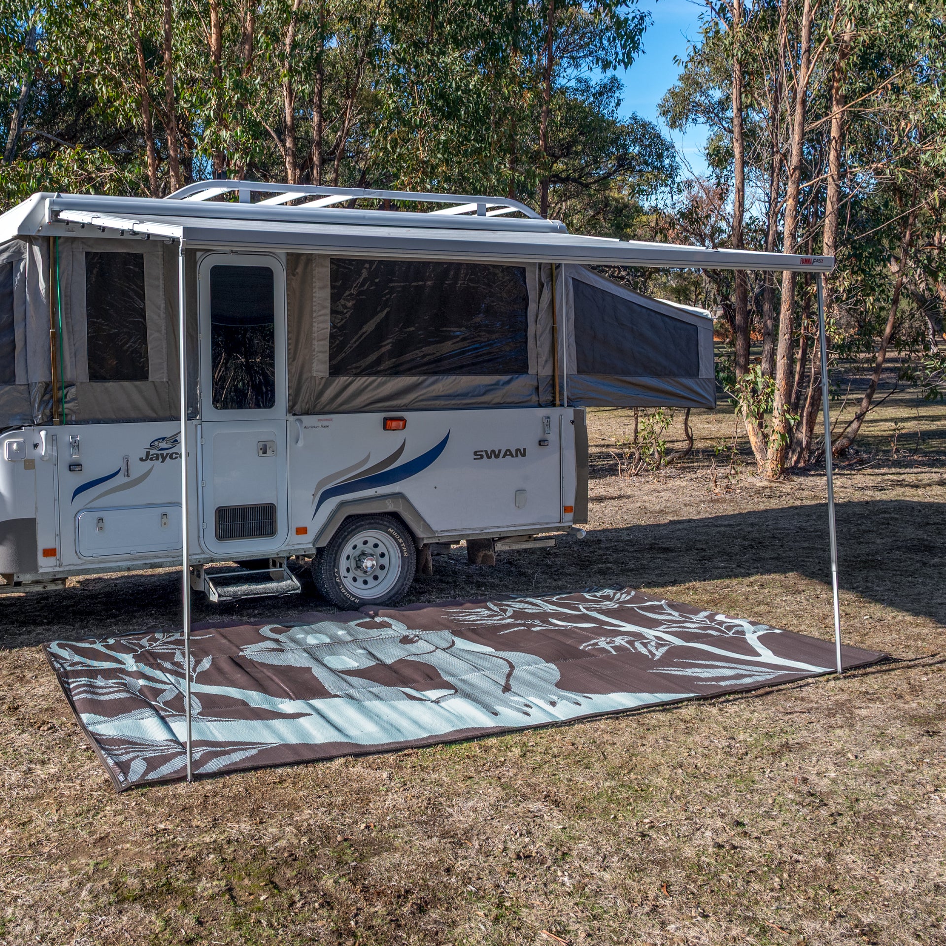Outdoor Mat - Koala Duo