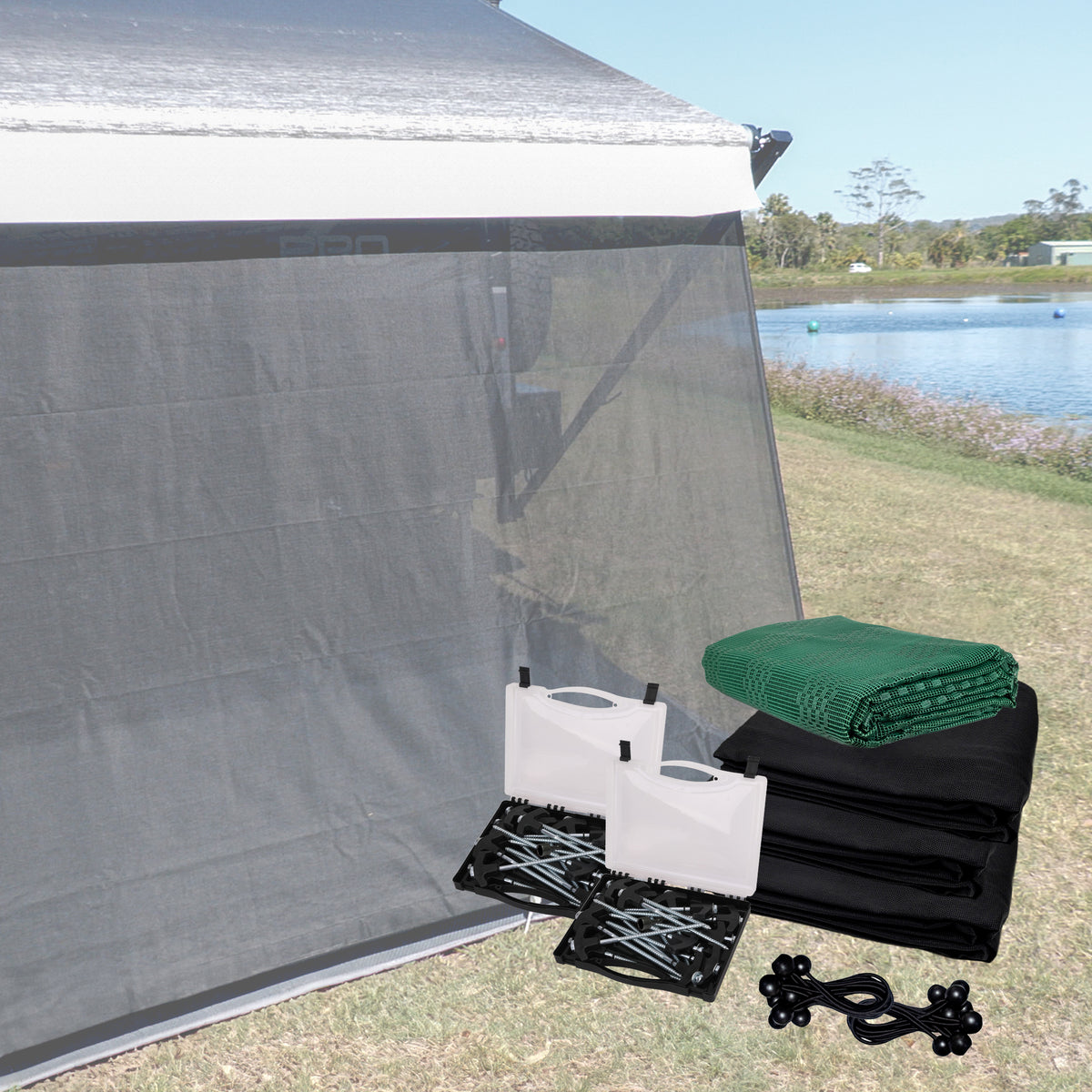 Sun Block Rv Sun Blocker Walls | Caravan Sun Shades - Aussie Traveller