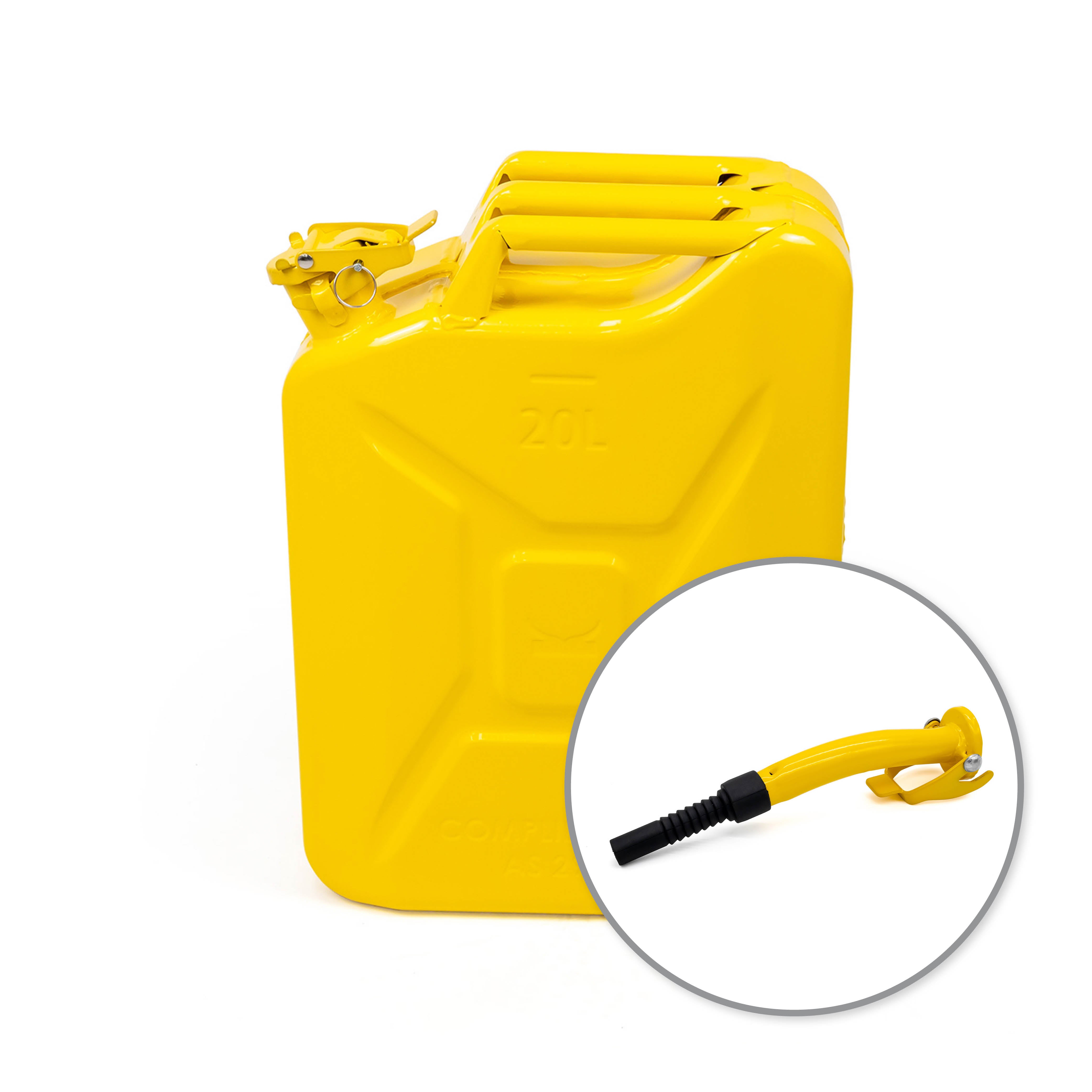 20L Jerry Can - Yellow