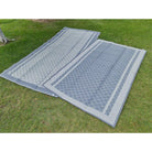 Annexe Mat - Crisscross Full Plus Grey/Dark Grey - Aussie Traveller