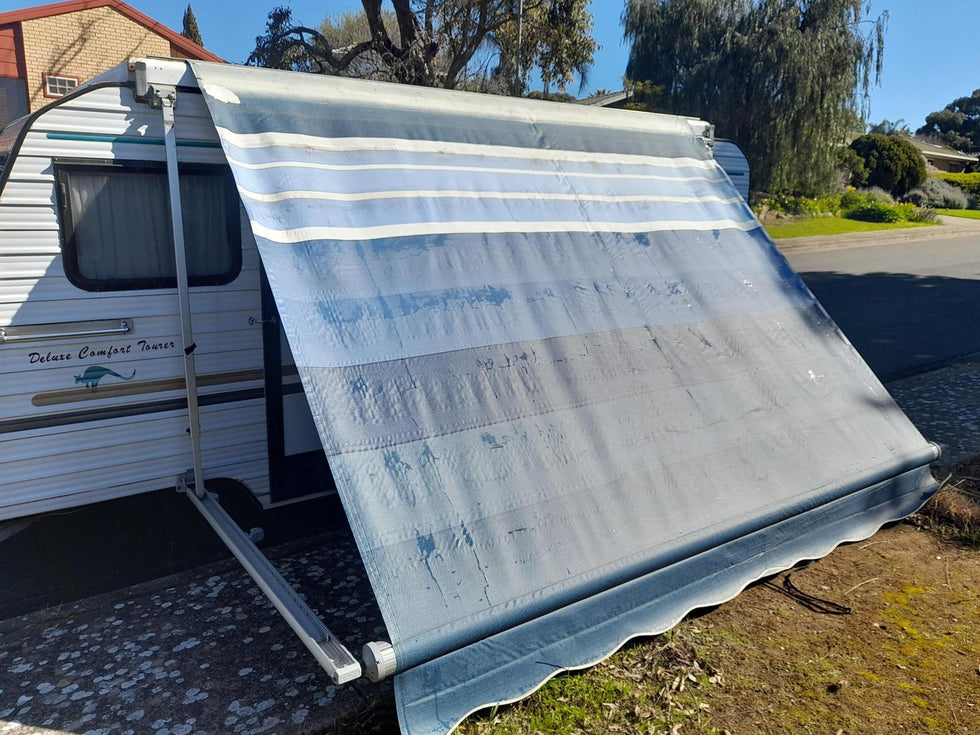 Custom Replacement Vinyls for Caravan Awnings | Aussie Traveller