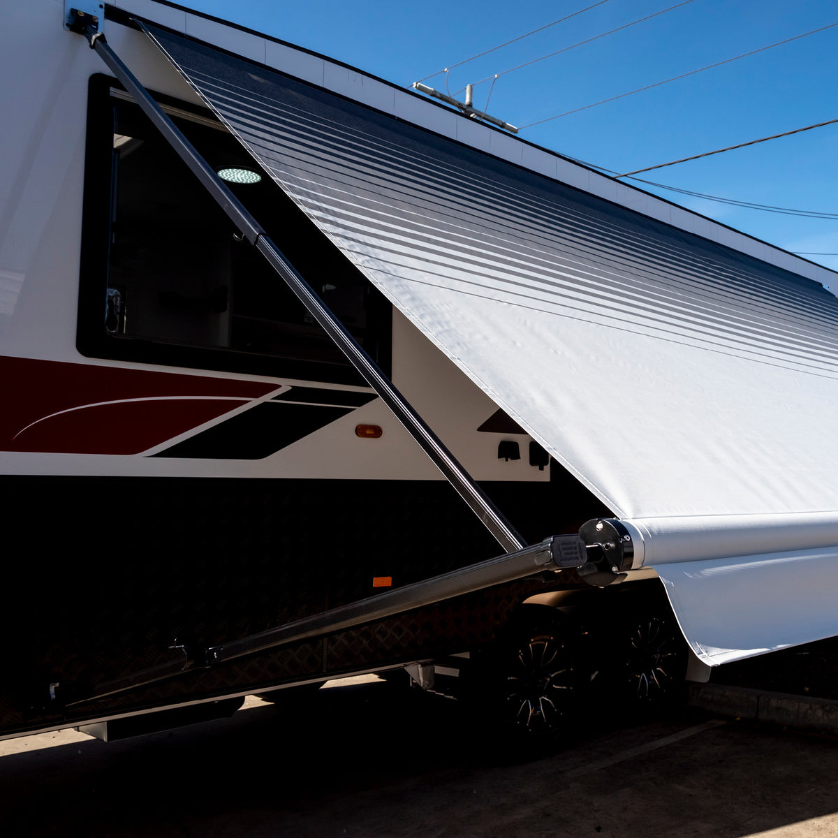 Sunburst Classic Awning Frameset | Aussie Traveller