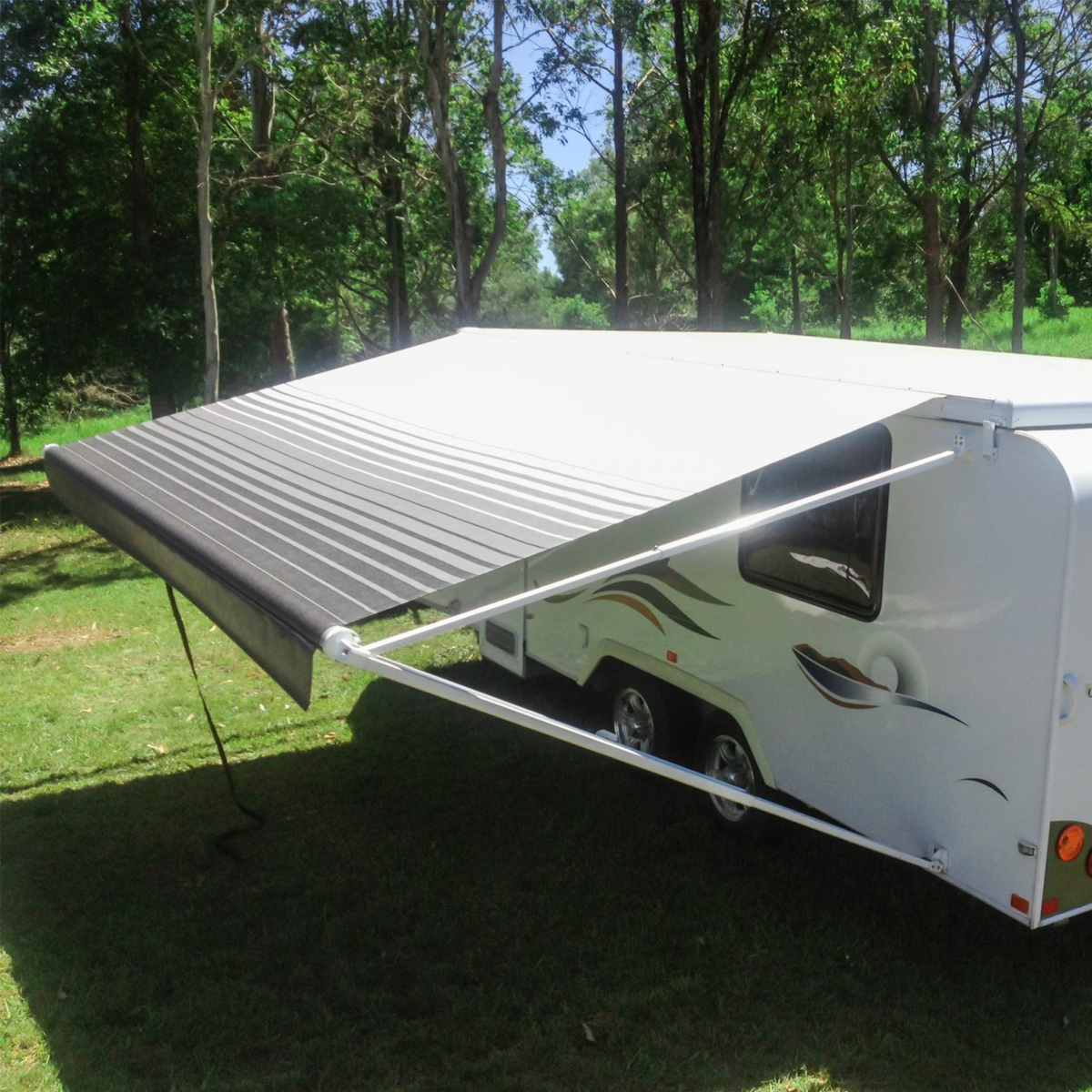Caravan Awning Replacement | Roll-Out Vinyl Roof Replacement – Aussie ...