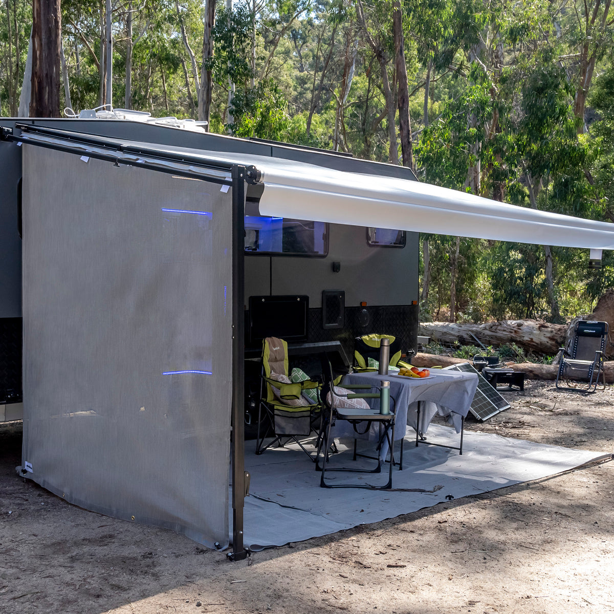 Sun Blocker Walls | Caravan Sun Shades - Aussie Traveller