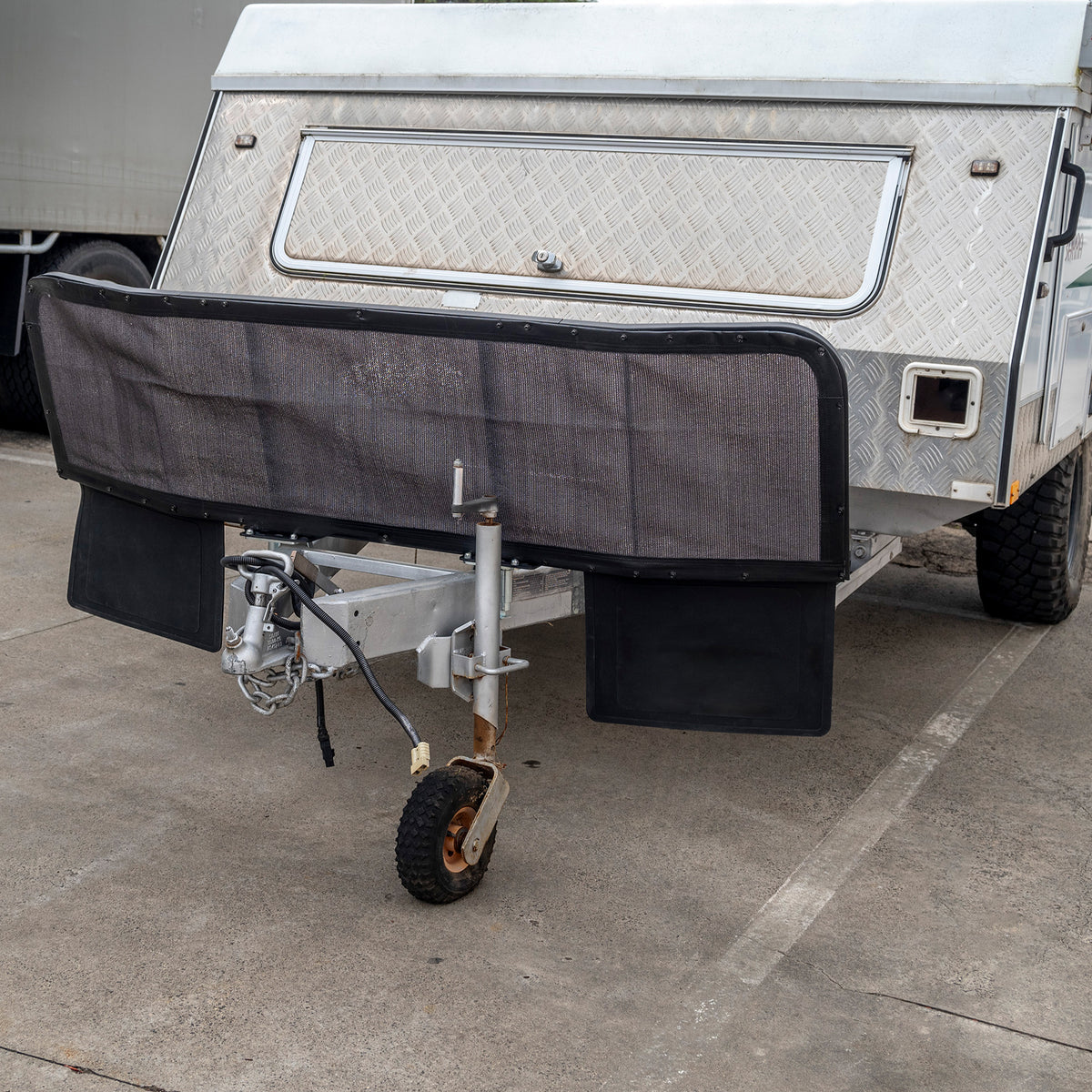 Rock Guard Caravan Stone Guard | Aussie Traveller