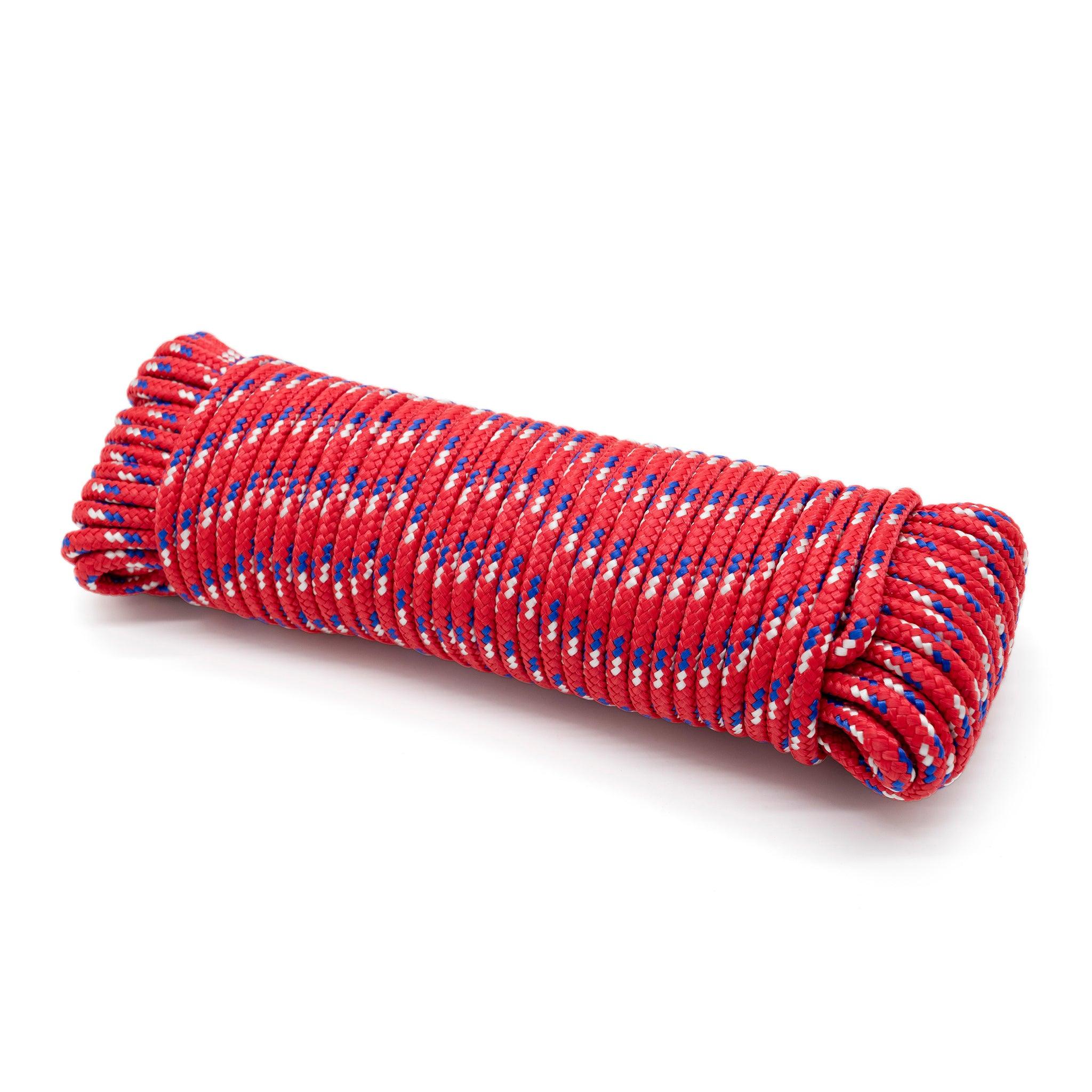 Aussie Rope Utility Rope 6mm x 25m - Red @ A$12.99