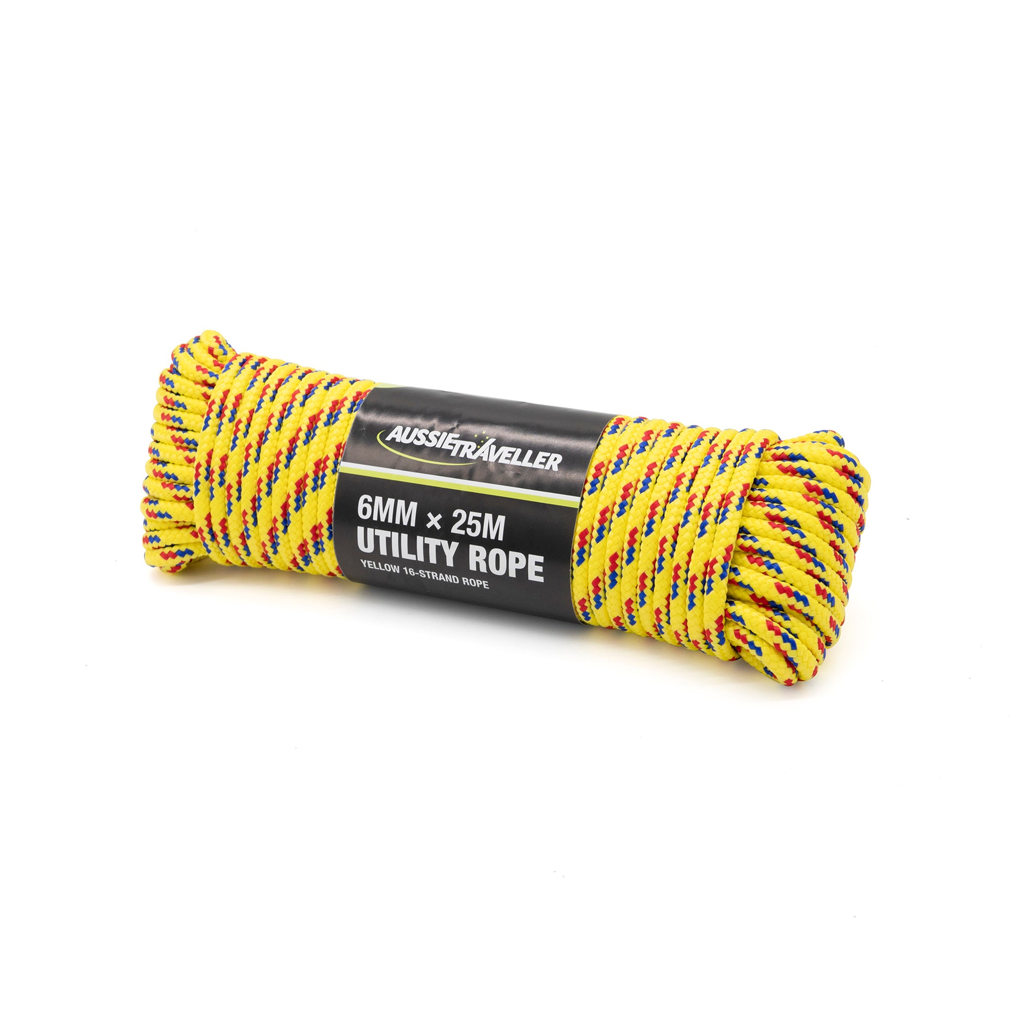 Utility Rope 6mm x 25m - Yellow Bundle @ A$14.99