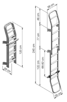 Thule 10 Step Double Ladder - Aussie Traveller