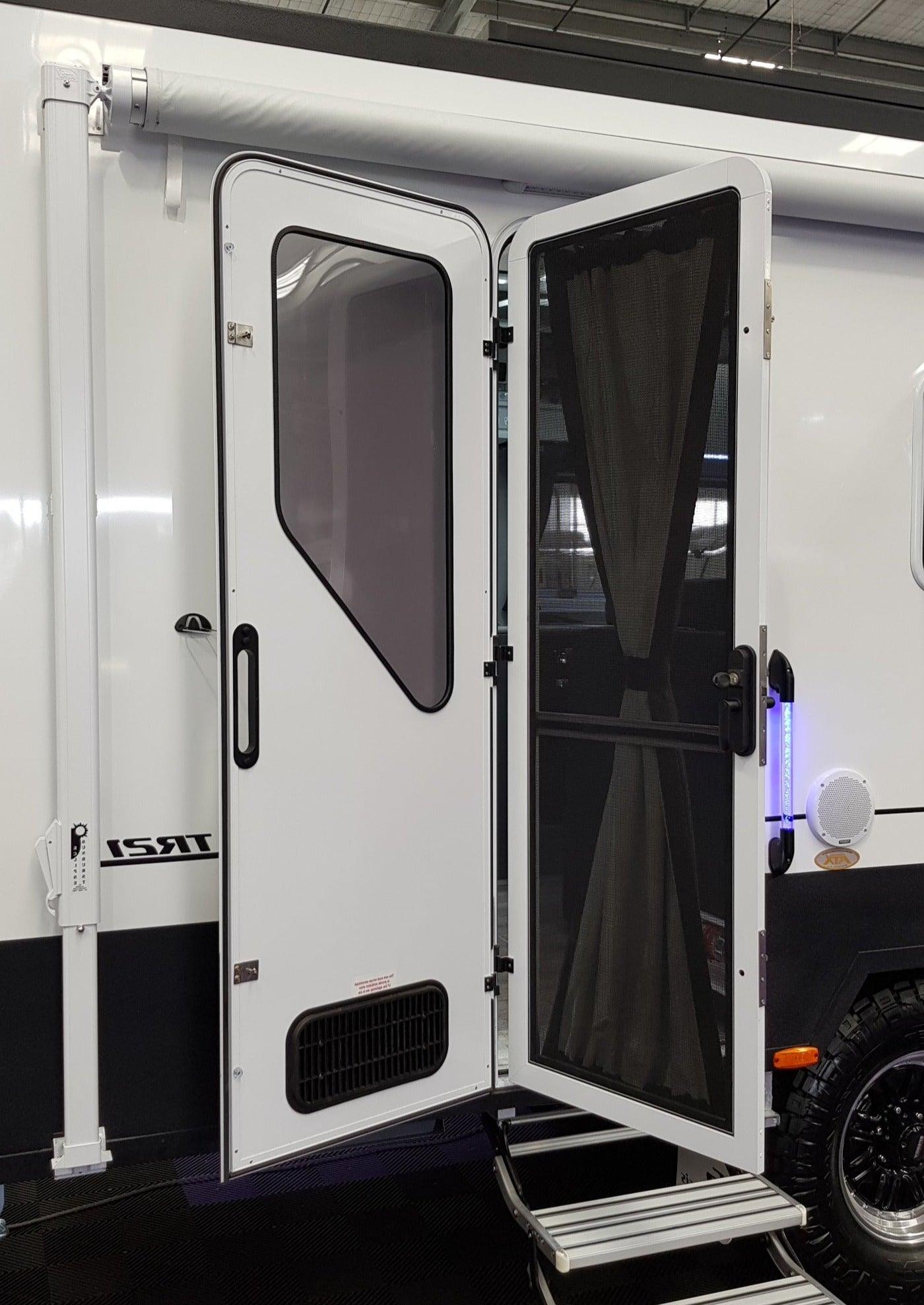 Caravan DC Door - Left Hand Hinge - Aussie Traveller