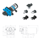 NorthStar 12V RV Fresh Water Pump 18.9 LPM - Aussie Traveller