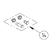 84000000004000 Thule Rivet Repair Kit Single V2001