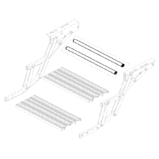 Thule Double Step Connection Tubes