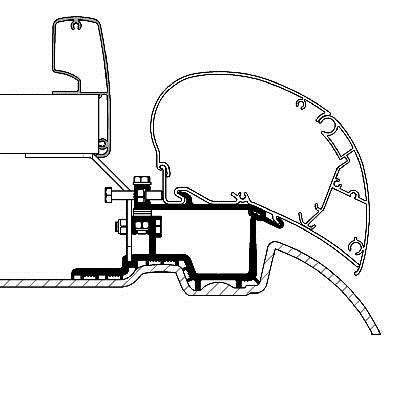 Thule Sprinter Adaptor Series 6 - Aussie Traveller