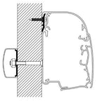 Thule Awning Rail Bracket - Aussie Traveller