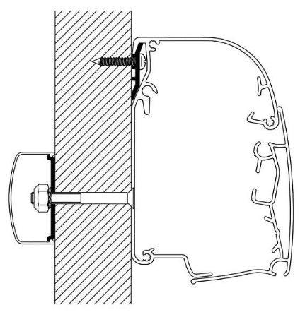 Thule Awning Rail Bracket - Aussie Traveller