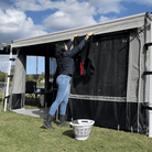 Awning Clothesline - CareFree - Aussie Traveller