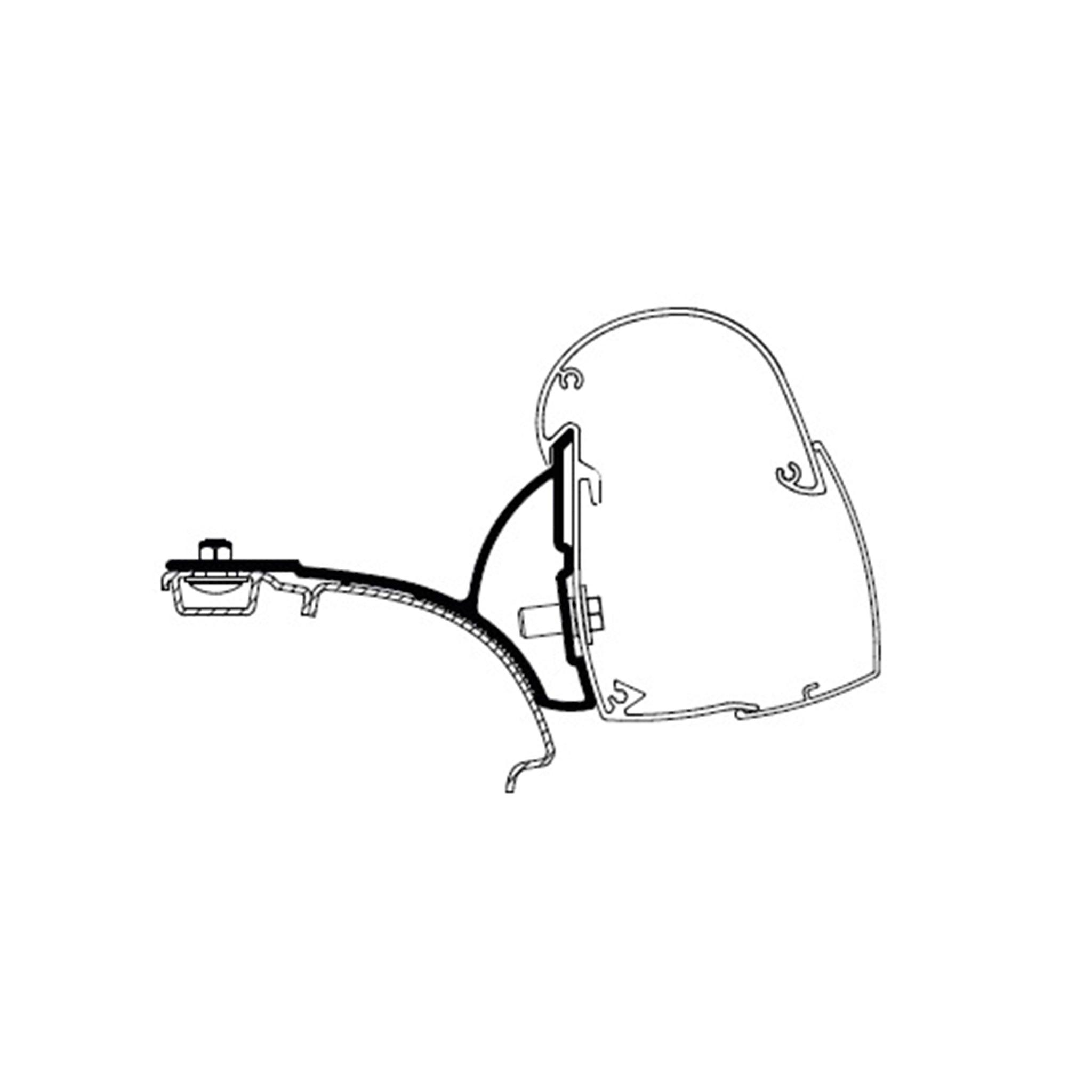 Thule 5102 Wall Mounting Bracket - Aussie Traveller