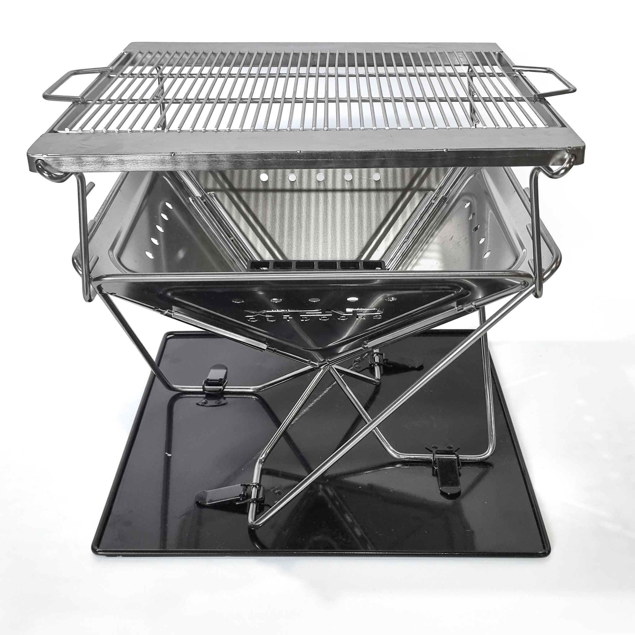 Stainless Steel Fire Pit - Aussie Traveller