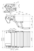 Thule Double Manual Step Dimensions