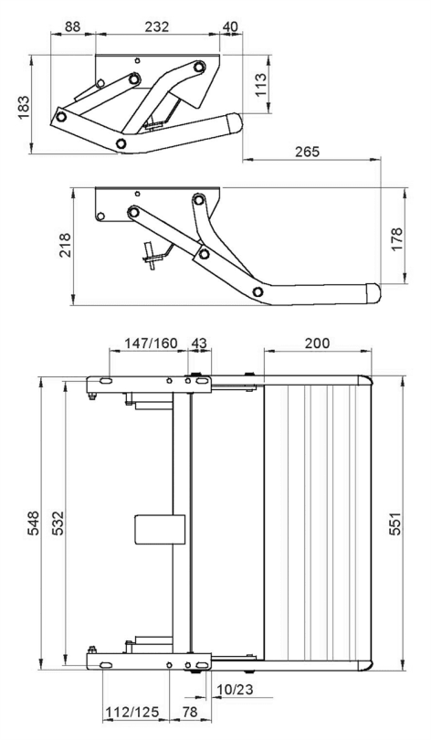 Thule Single Manual Step