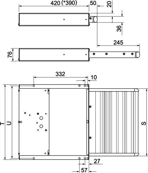 Thule 12V Slide Out Step 700mm